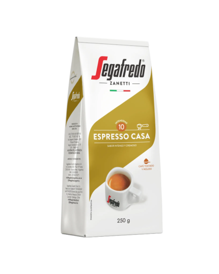 Espresso Casa Café Molido x 250 Gr Segafredo Zanetti