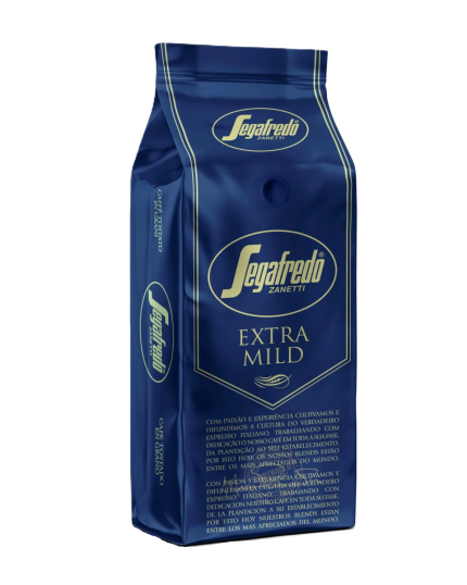 Extra Mild Café En Grano Tostado x 1 Kg Segafredo Zanetti