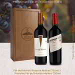 Combo: Fin del Mundo Reserva Malbec + Postales FDM Malbec